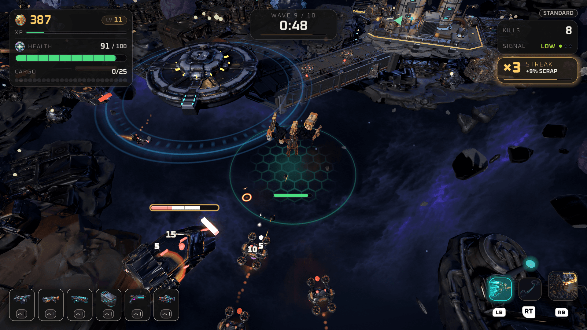 Screenshot: Into the belt