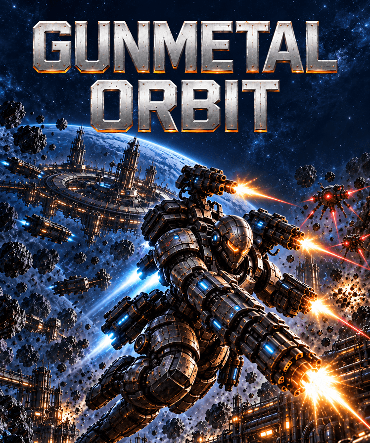 Gunmetal Orbit: an armored spacer fighting through an orbital refinery